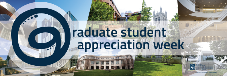 Banner for Graduate Student Appreciation Week 2016