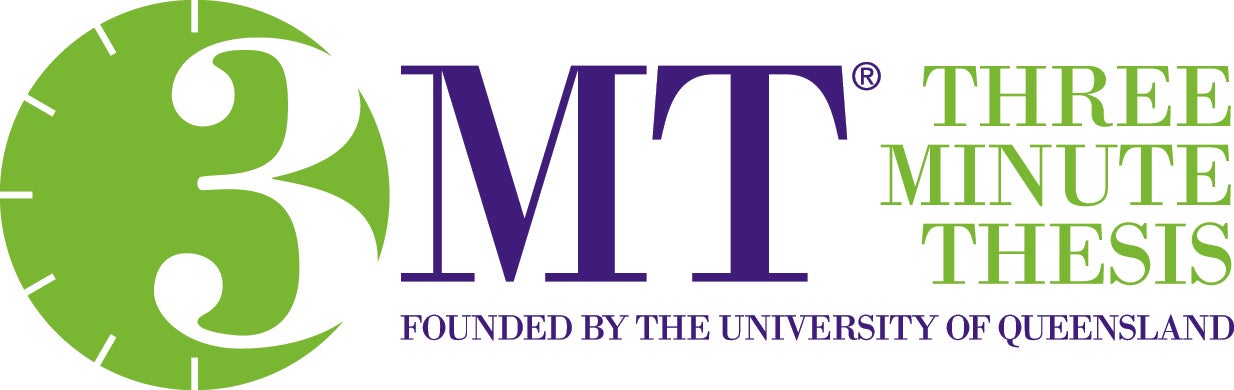 Logo for 3 Minute Thesis (3MT) Competition