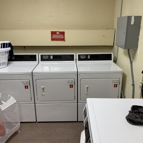 Hitchcock Laundry Room - Located on 1st Floor