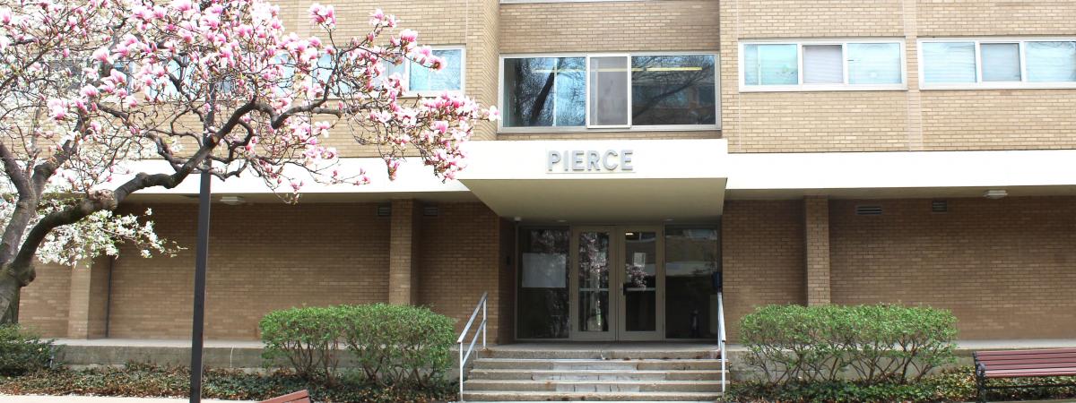 Pierce House entrance