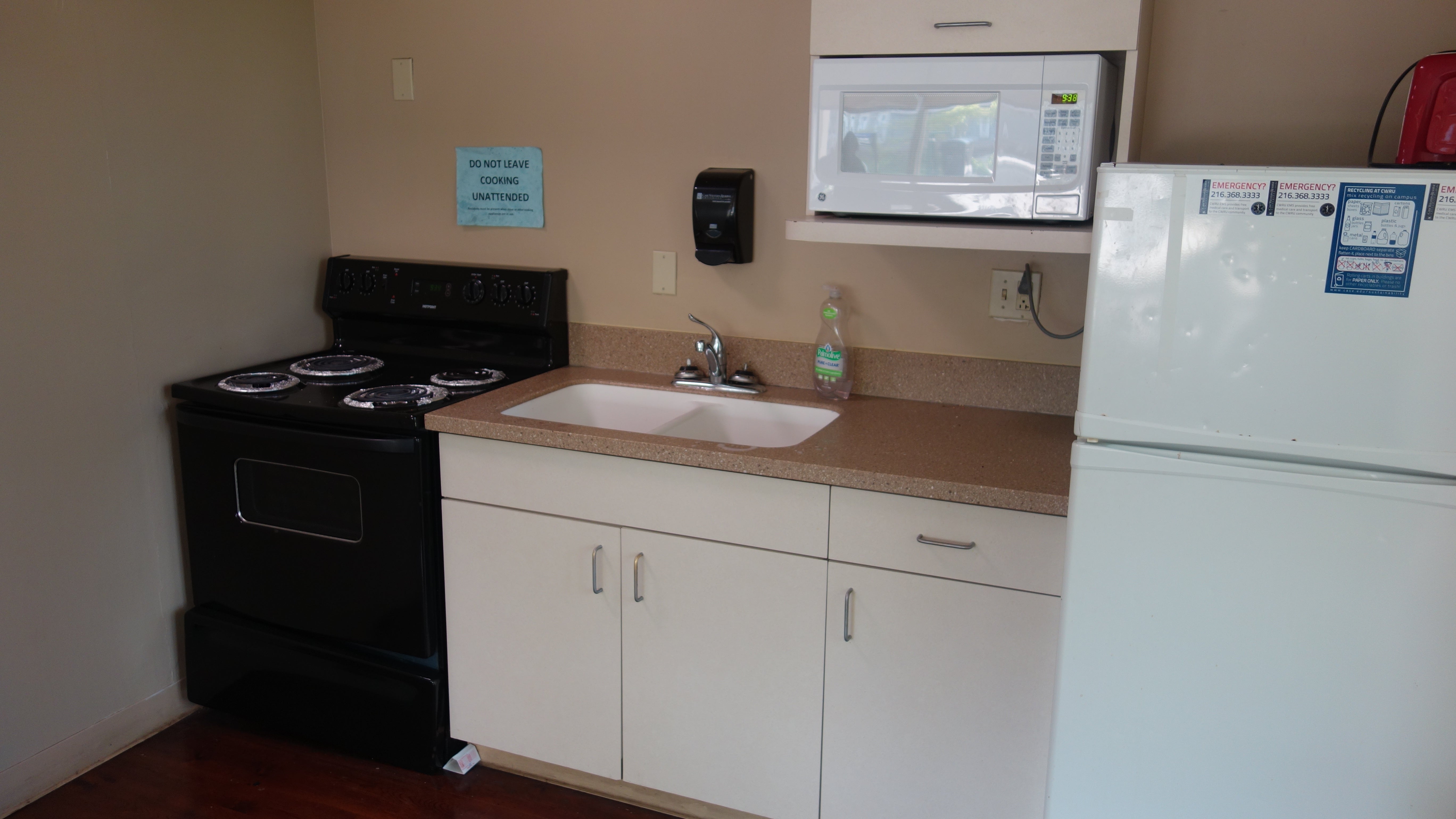 Raymond and Sherman House Kitchen - Located on 1st Floor