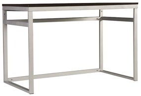 Hazel apartments steel frame and wood top desk