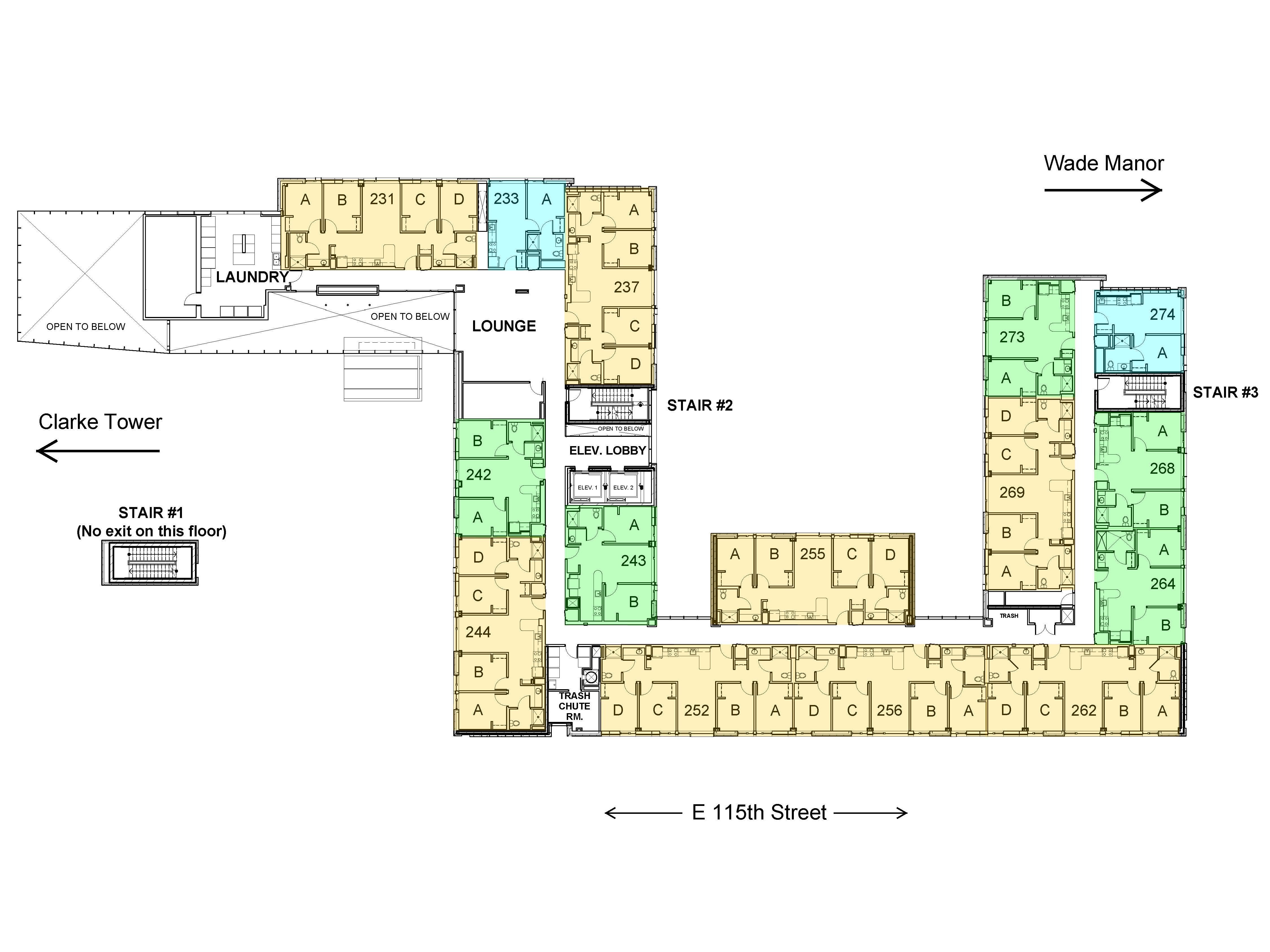 Stephanie Tubbs Jones Second Floor Plan