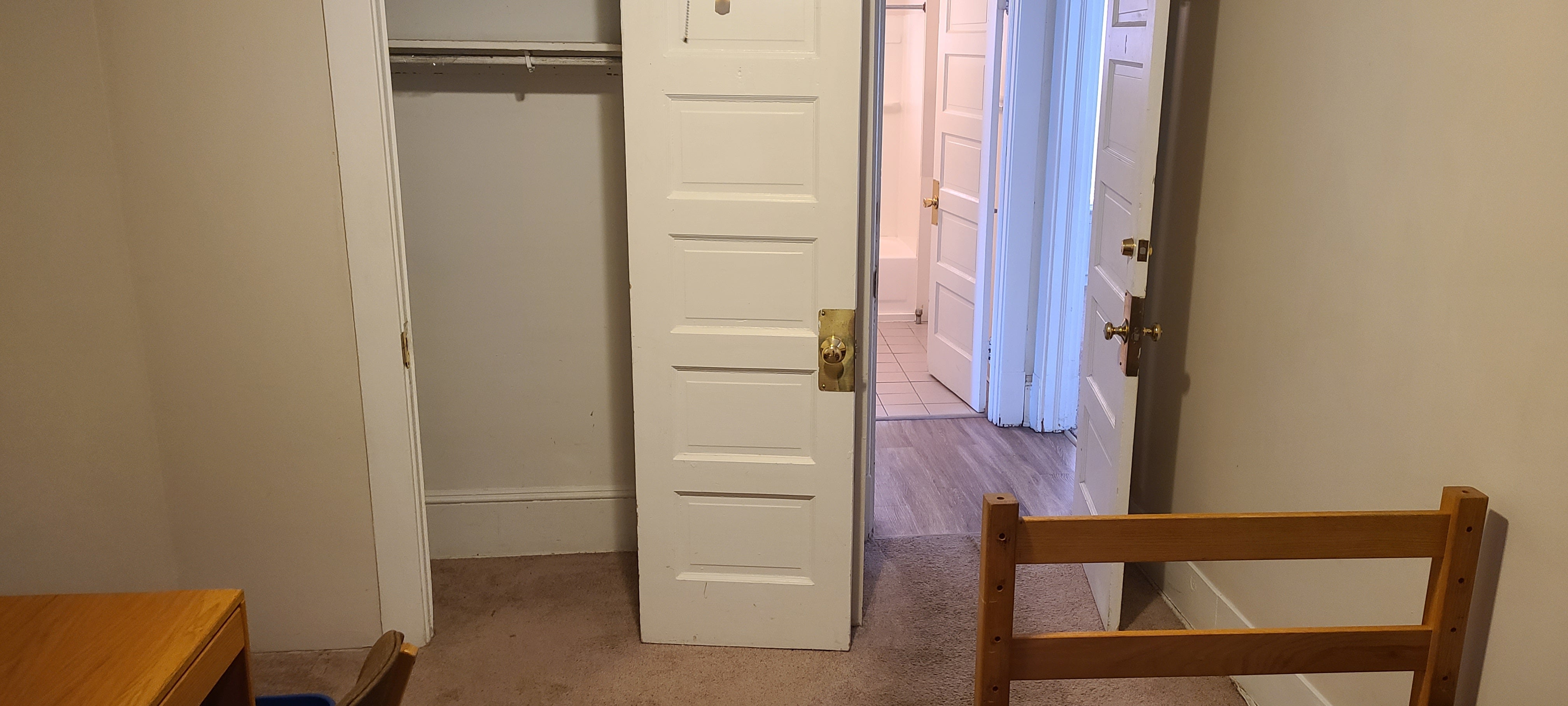 1727 Apt Example Bedroom Closet