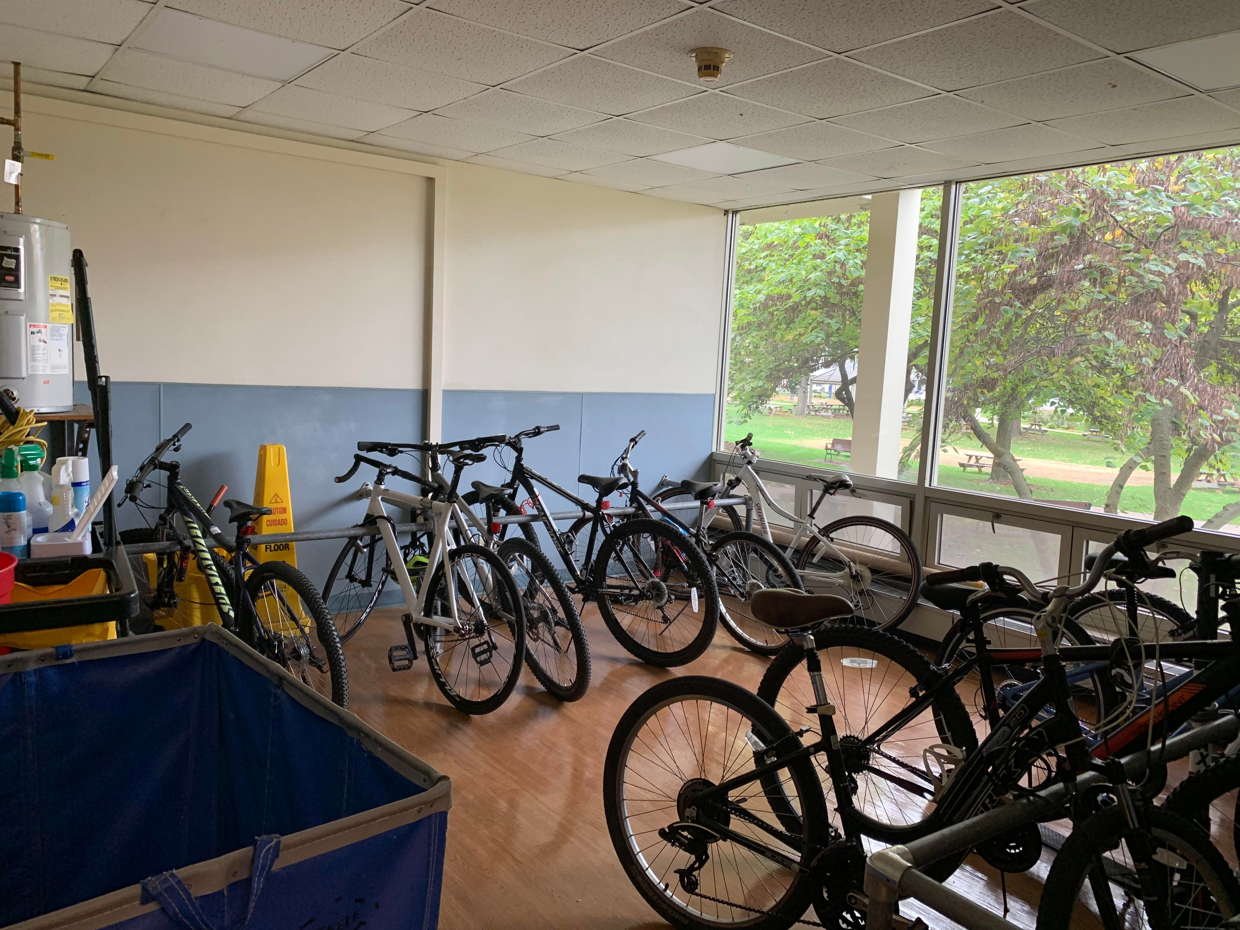 Norton House Bike Room - Located on 1st Floor