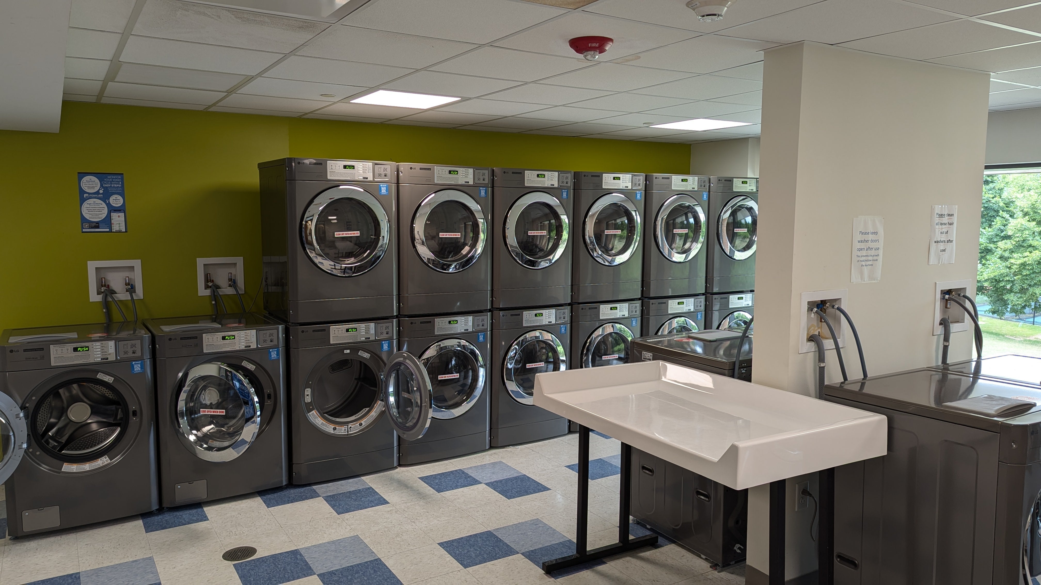 Stephanie Tubbs Jones Residence Hall Laundry Room