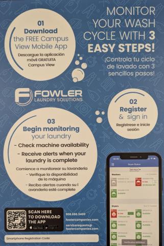 Fowler Laundry App Download Instructions