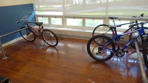Tyler House Indoor Bike Room with bike racks