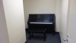 Norton House Practice Room with common piano