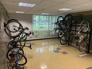 Cutter House Bike Room- located on the 1st Floor