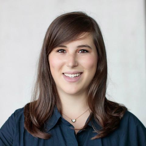 A headshot of new HFI employee Alexis E. Block