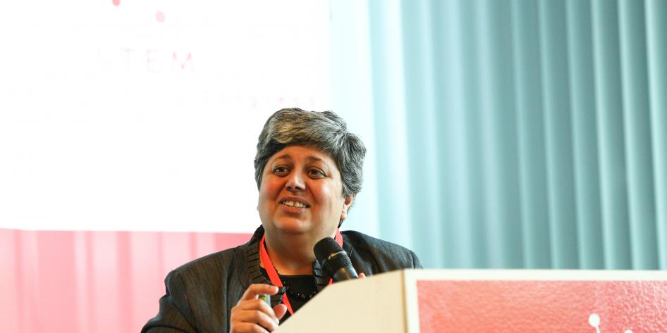 Speaker during STEM Gender Equality Congress 2017