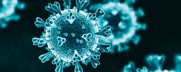 Illustration of coronavirus