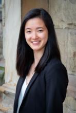 Photo of vice president of communications Grace Zhang