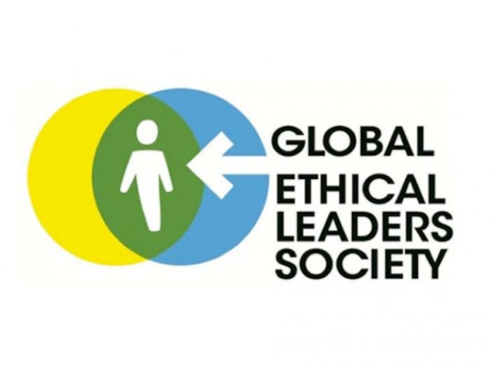 The logo of Global Ethical Leaders Society