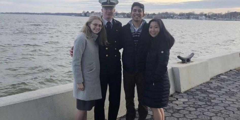 GELS Members Sami Xu, Halle Rose, and Benjamin George traveled to Annapolis to represent GELS and CWRU at the 2019 US Naval Academy Leadership conference. 