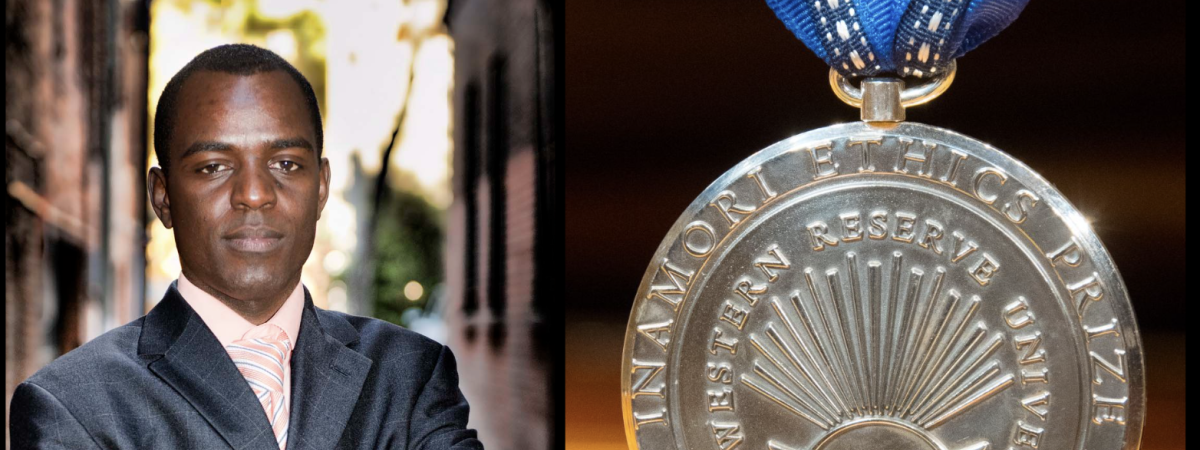 Frank Mugisha + Medal