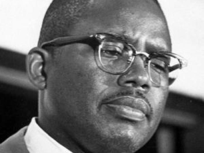 Headshot of young Fred Gray