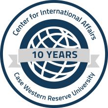 Logo Celebrating 10-Years of the Center for International Affairs