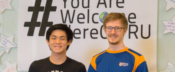 Calvin Goh and Andy Landschulz
