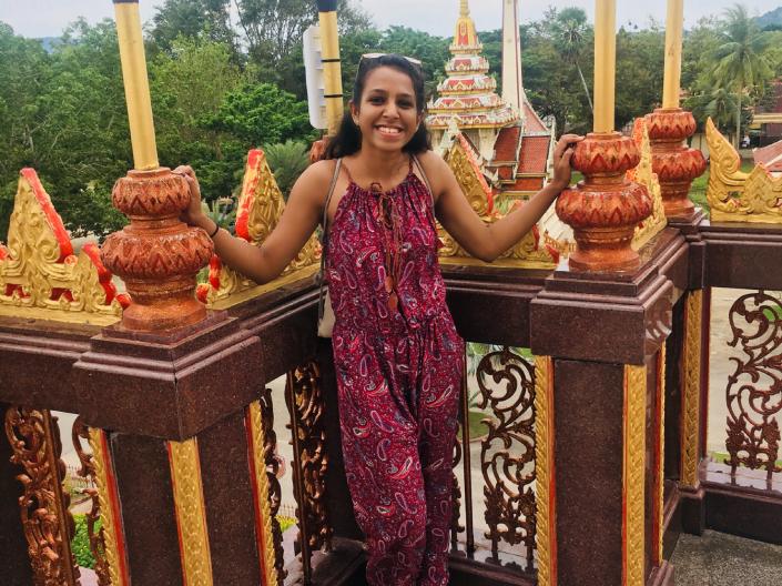 study abroad student in india