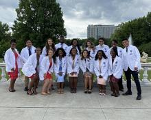 White coat class 2024 SNMA and LMSA 