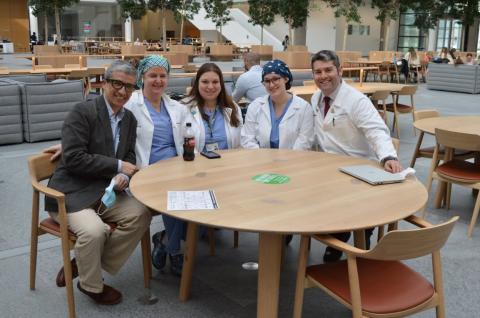 Interprofessional Team Sitting at Table