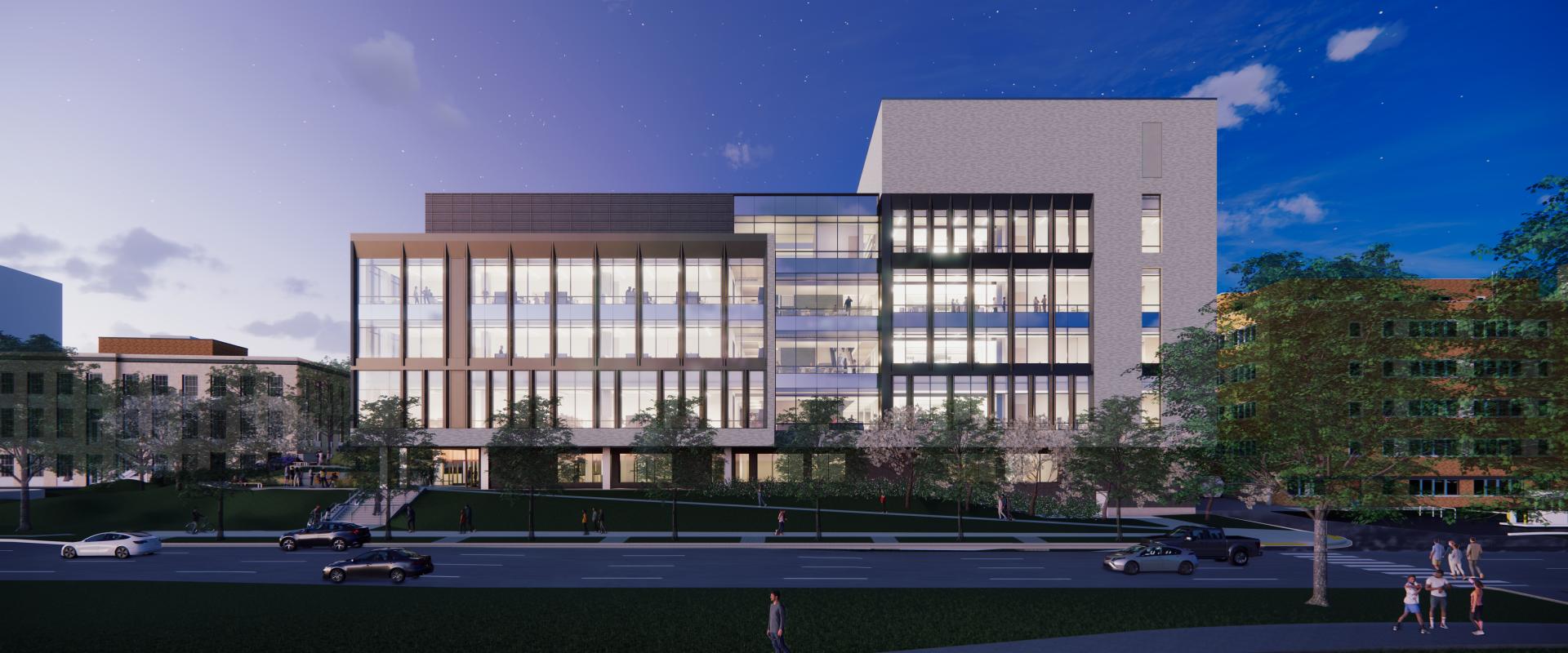 Exterior MLK Elevation