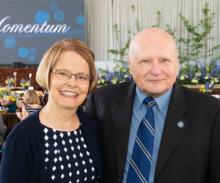 Tammy and James Wyant at a Case Western Reserve University donor event