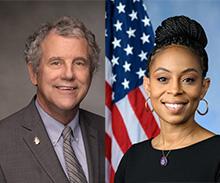 Senator Sherrod Brown and Representative Shontel Brown