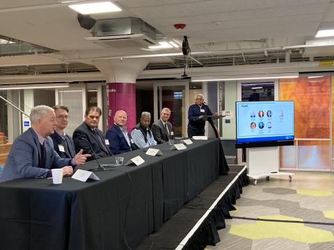 Panel conversation at CWRU SMIC Launch