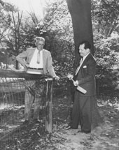 Presidents Leutner and Glennan