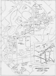 Case Western Reserve Campus Map The Changing Campus: 1970