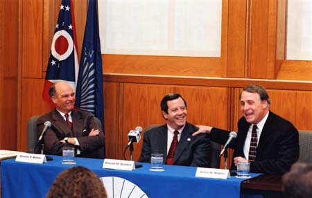 Edward M. Hundert welcomed as president-designate of CWRU, 1/17/2002