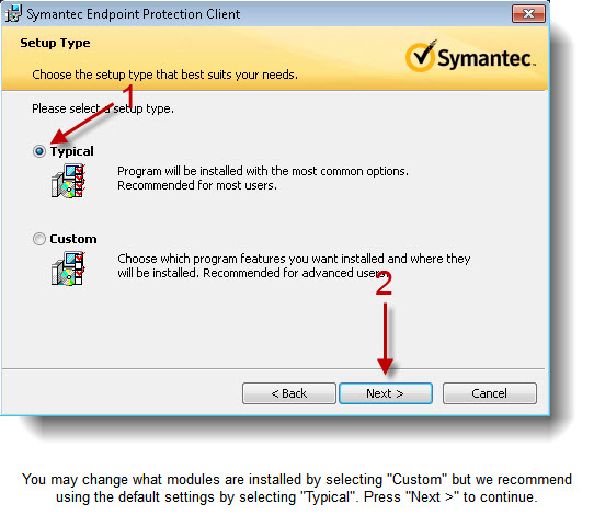 Symantec Endpoint Protection 12 1 2 Installation Instructions