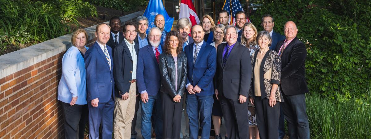 Photo of the CWRU law professors who teach international law courses.