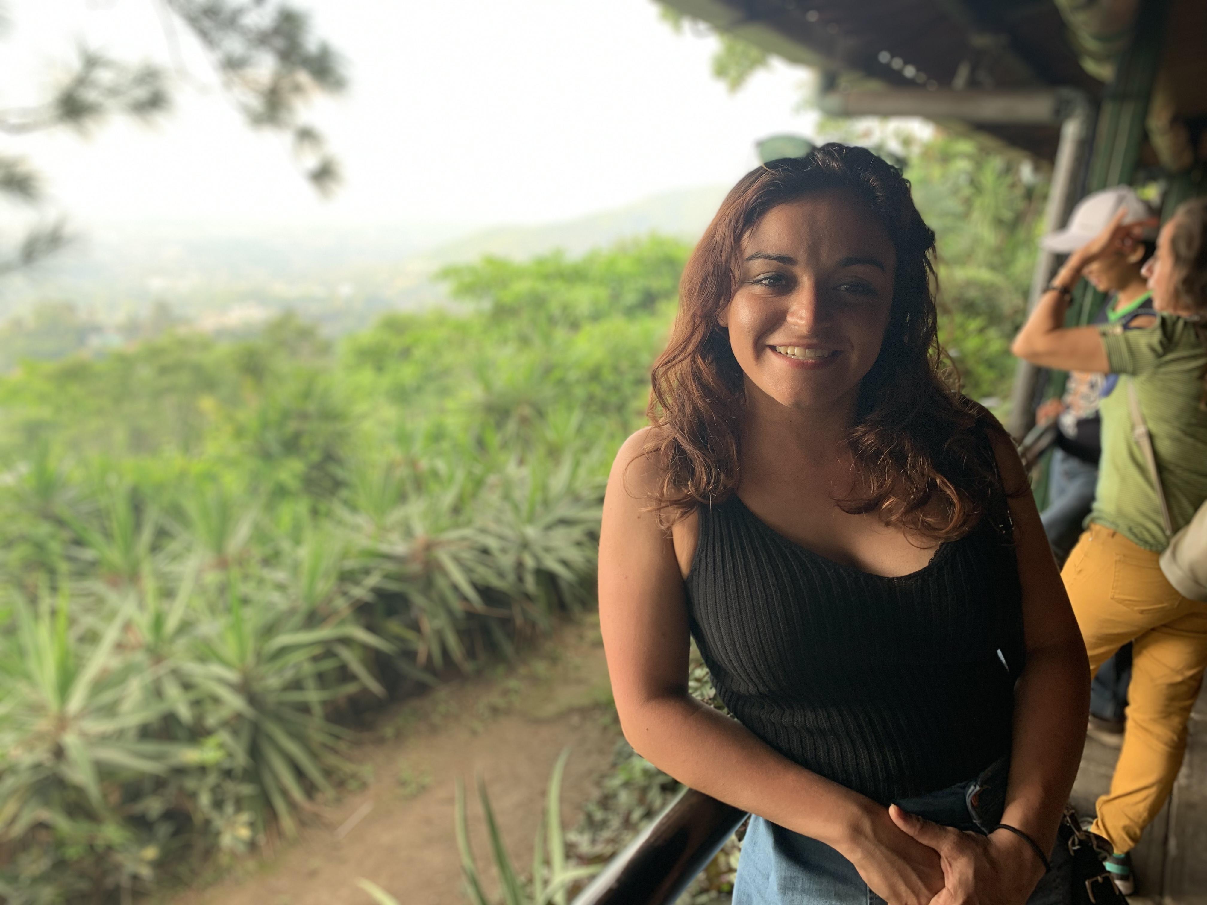 Kristina Aiad-Toss in El Salvador.
