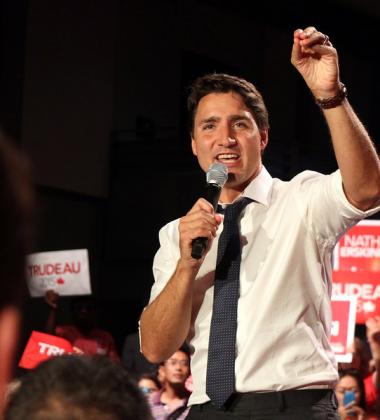 Canadian Prime Minister Trudeau