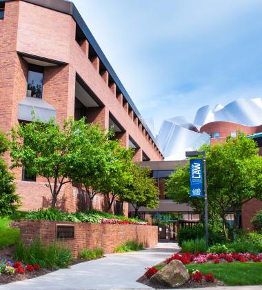 Front view of the Law School