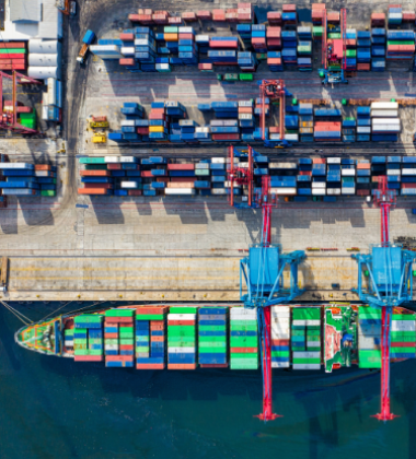 shipping vessel