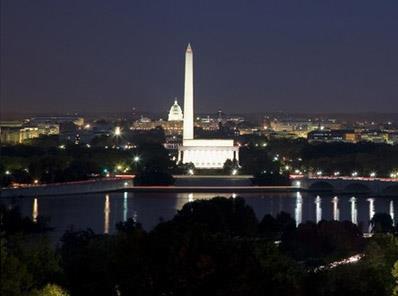 Washington D.C. at night