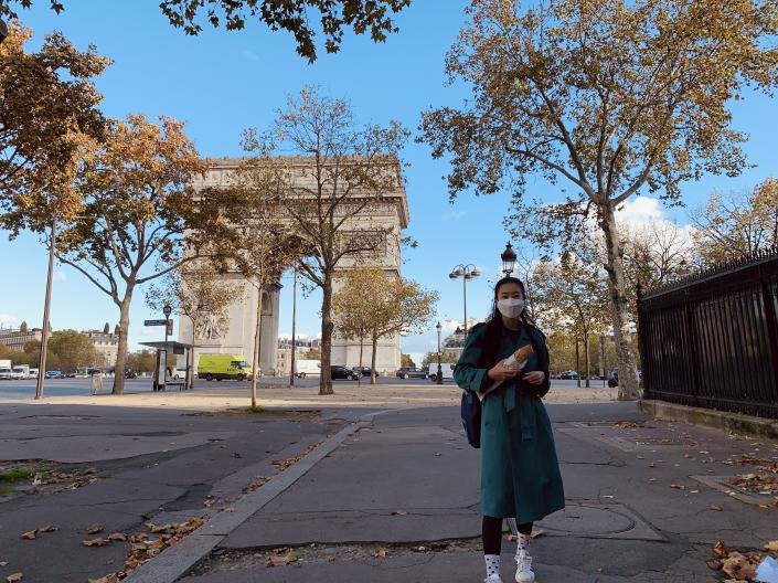 Photo of Clare Shin in Paris