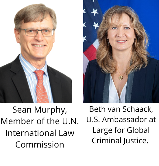 Sean Murphy and Beth van Schaack