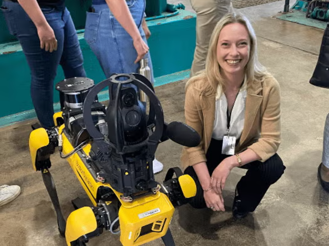 Annabelle Lincoln working at NASA