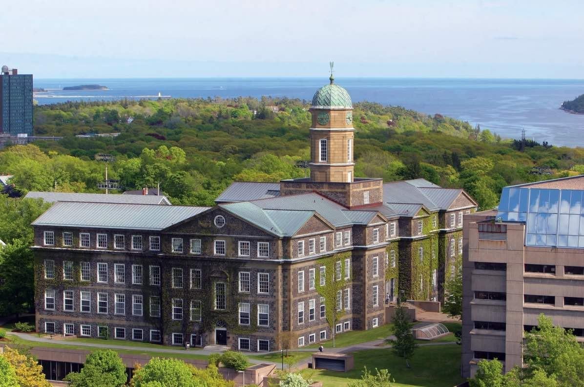 Dalhousie University viewed from above