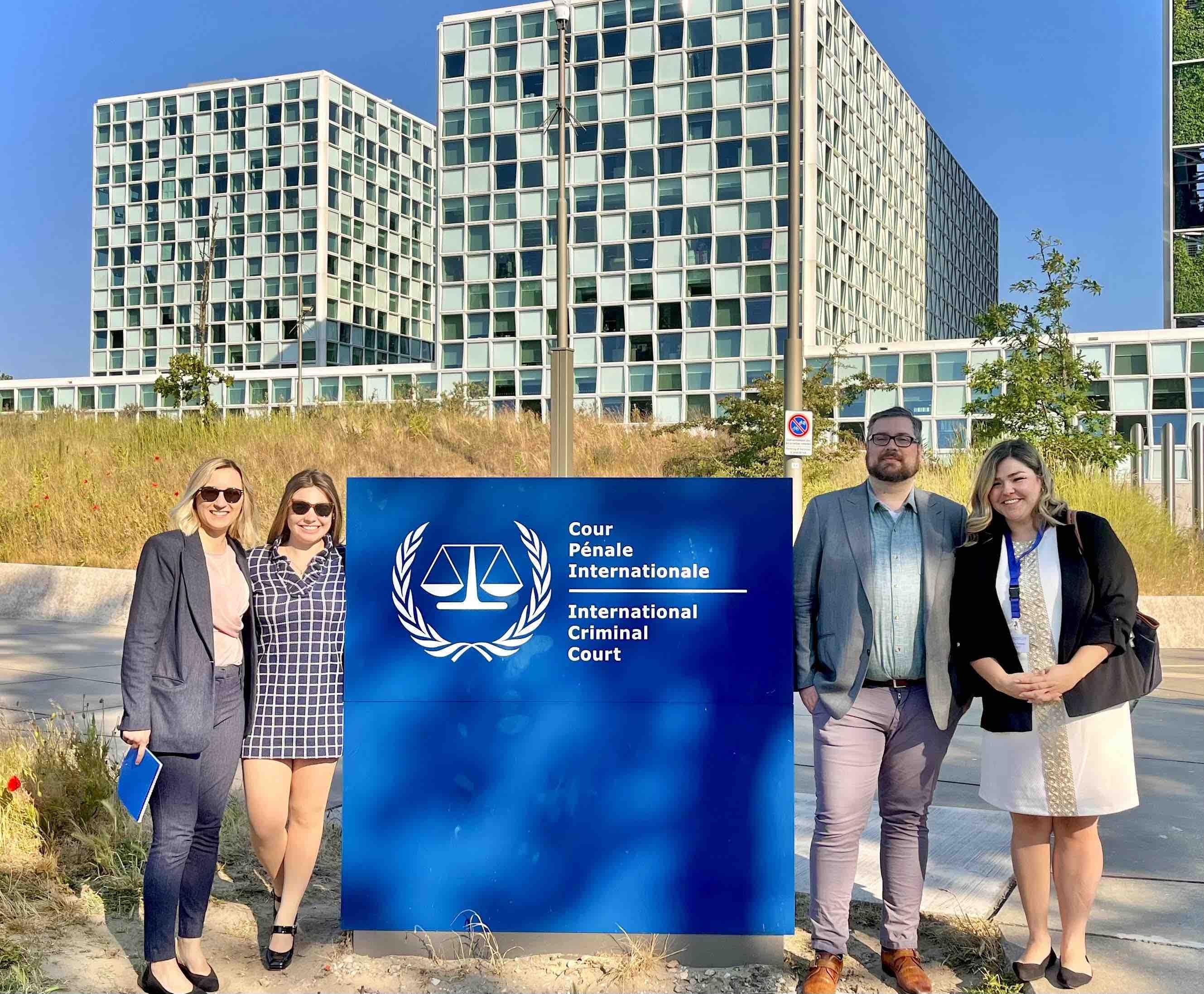 Photo of CWRU students at the ICC