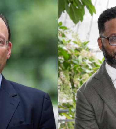 Jonathan Adler and Bryan Adamson headshots side by side