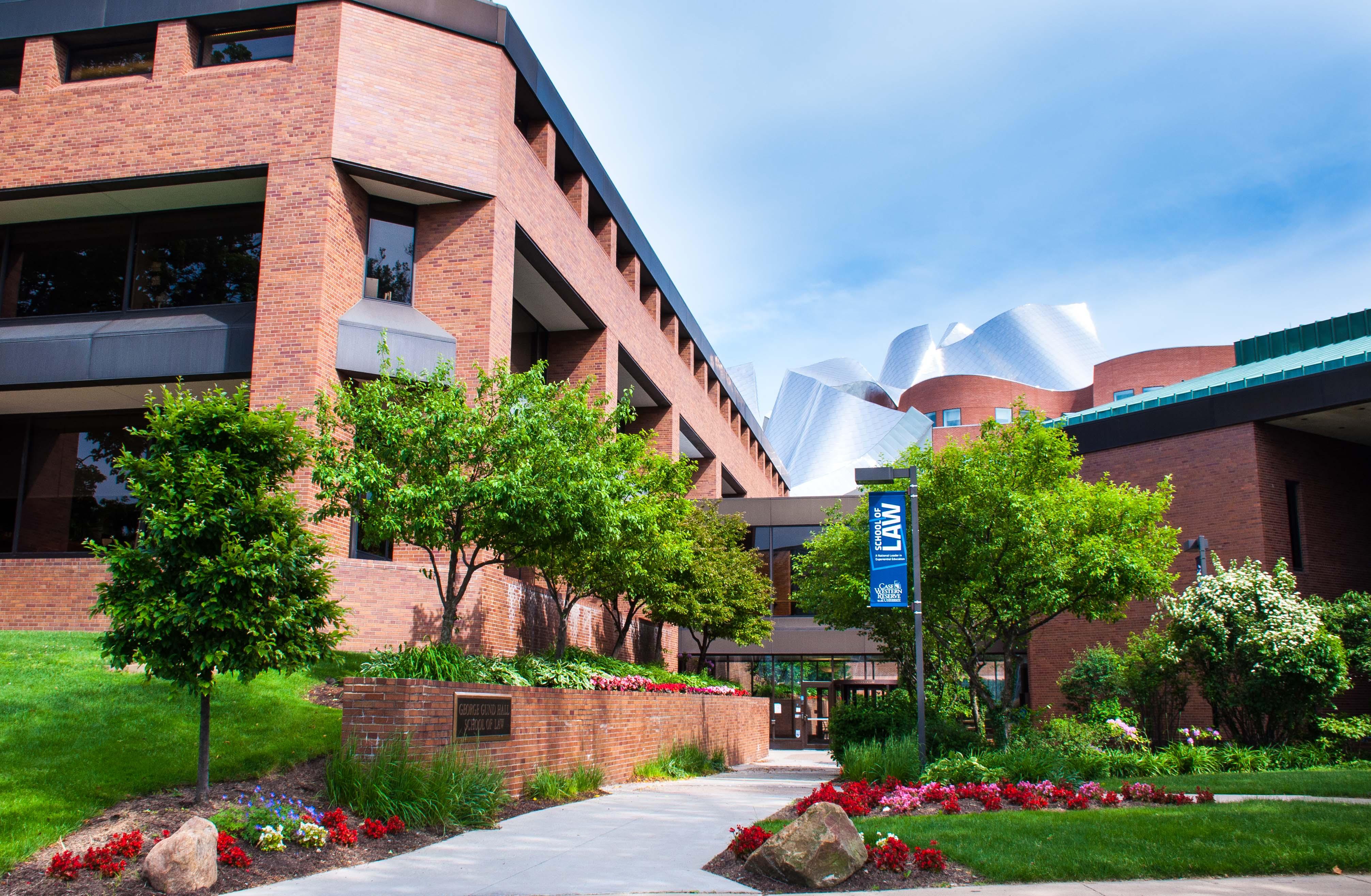 Front view of the Law School