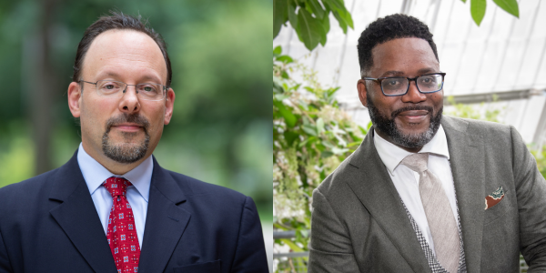 Jonathan Adler and Bryan Adamson headshots side by side