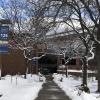 photo of the law school with snow